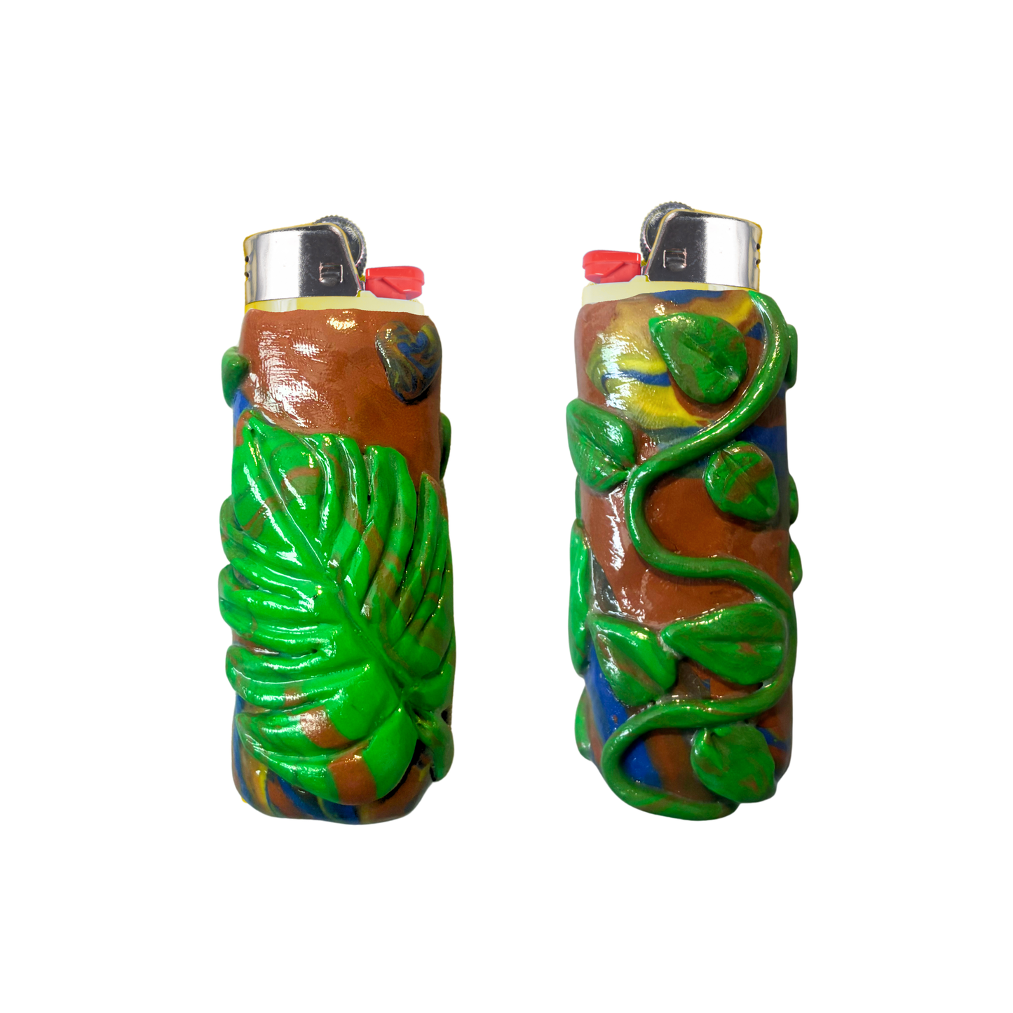 Monstera Lighter Case