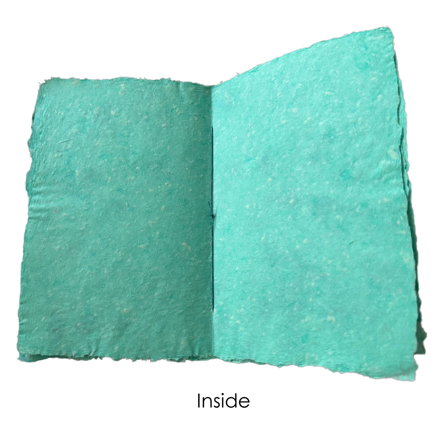 Handmade Paper Turquoise Booklet