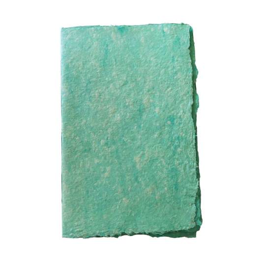 Handmade Paper Turquoise Booklet