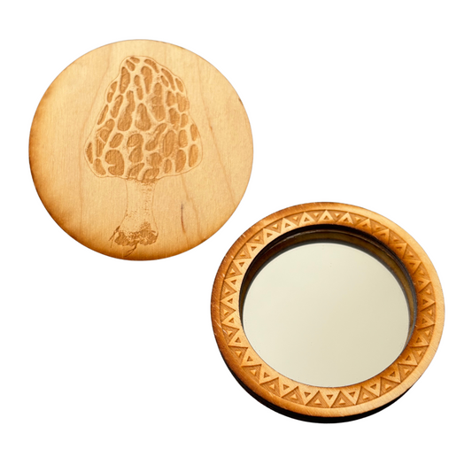 Morel Mushroom Mirror