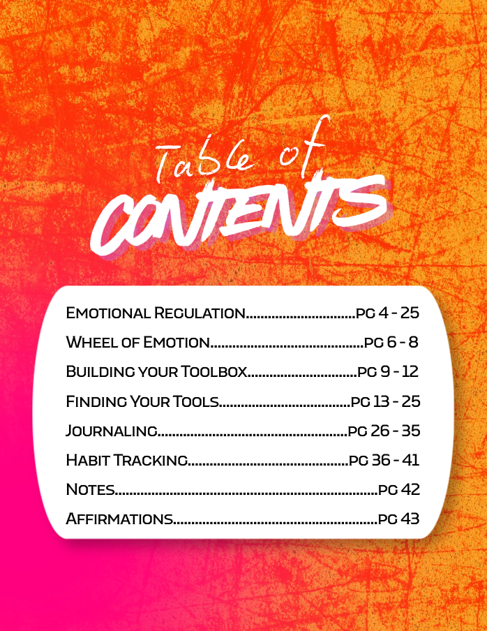 Emotional Regulation Workbook: PDF DOWNLOAD (Extended Version)